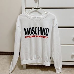 Moschino UNDER WHERE Sweater- M Size